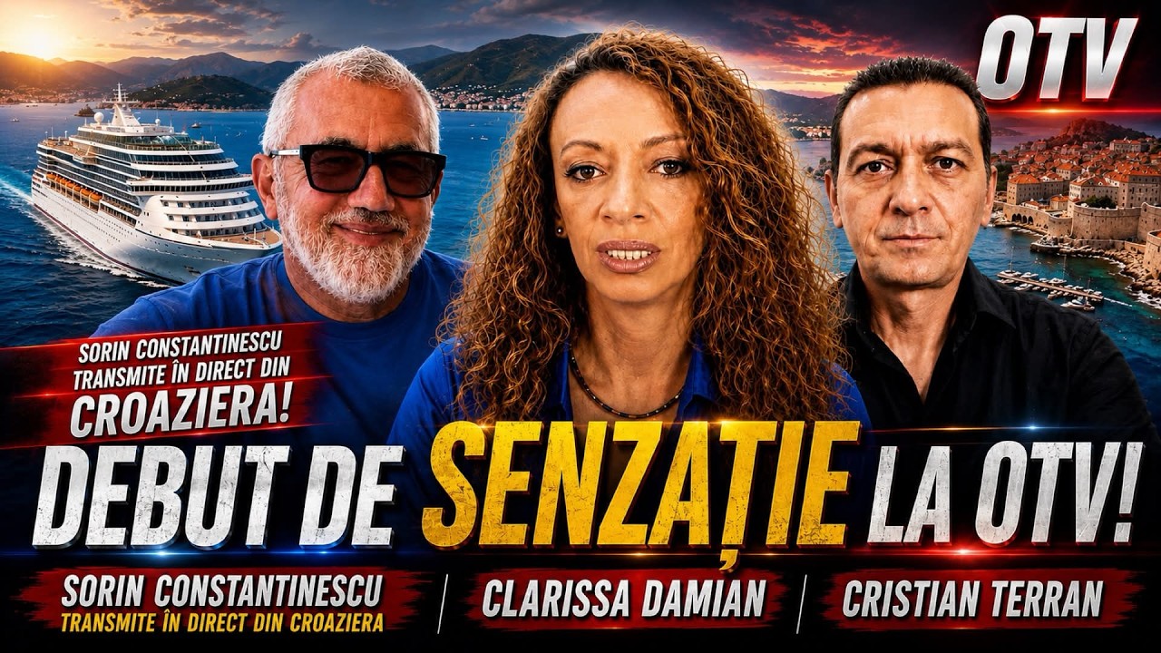 DEBUT DE SENZATIE LA OTV CU CLARISSA DAMIAN, SORIN CONSTANTINESCU SI CRISTIAN TERRAN