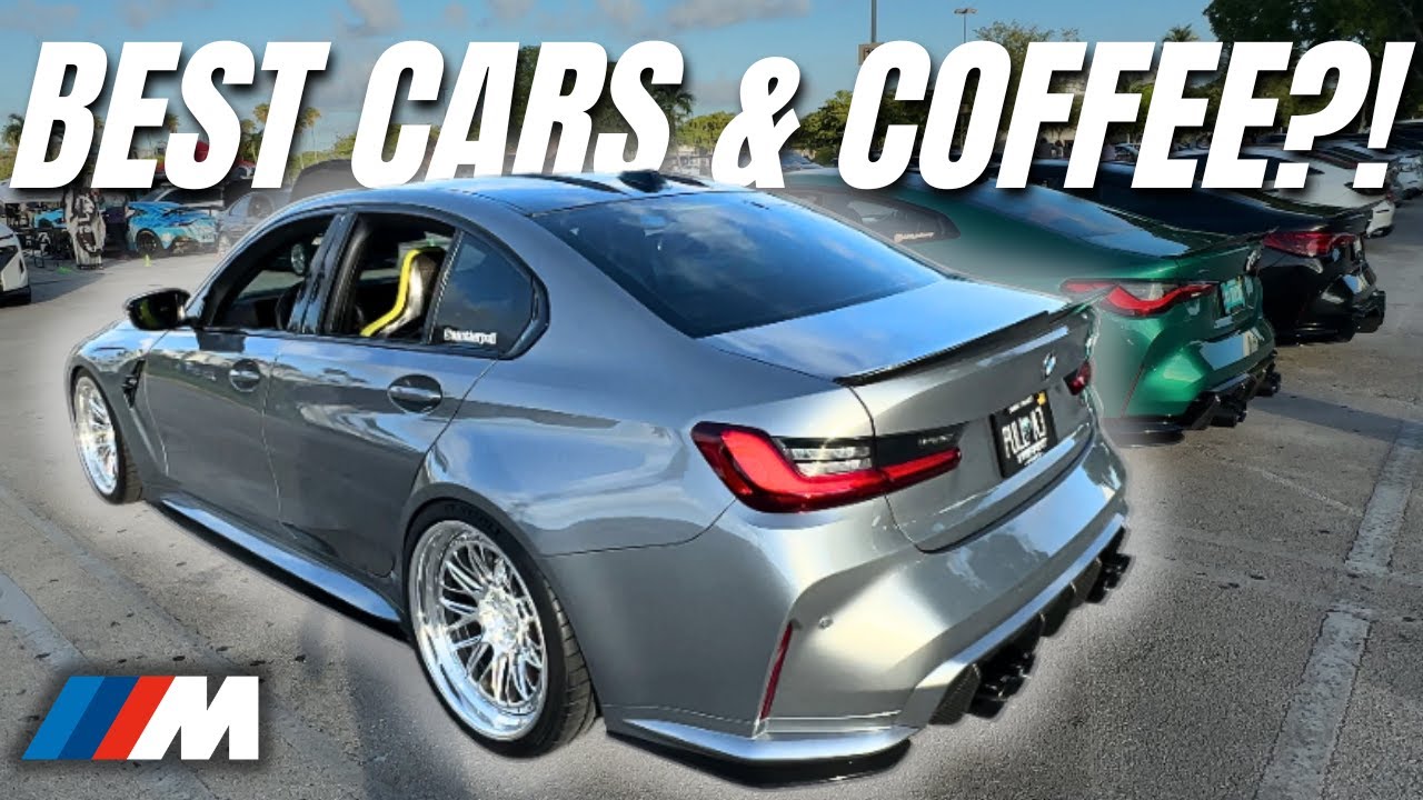 BMW Ms Take Over Miami's BEST Cars & Coffee - What We Saw Was CRAZY 😱