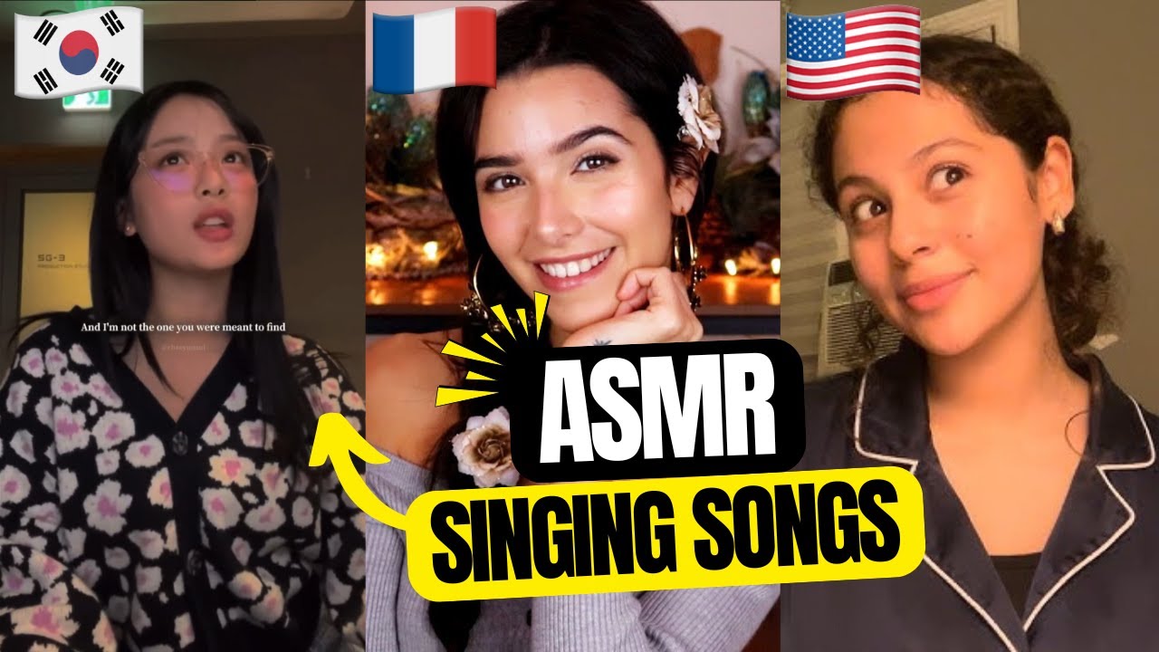 The Best ASMR Singing Compilation to Help You Sleep💤🎶