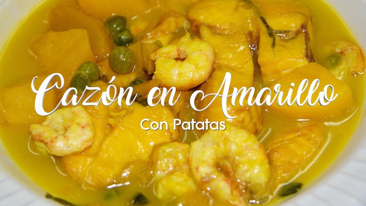 ✅ Cazón en Amarillo: Delicioso Guiso de Pescado 🍽 Receta Tradicional y Fácil