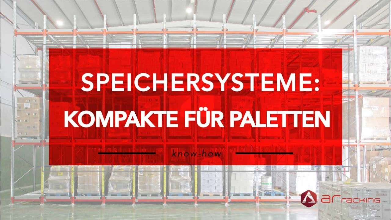 Kompakte Lagersysteme f&uuml;r Paletten | Logistik blog 📦