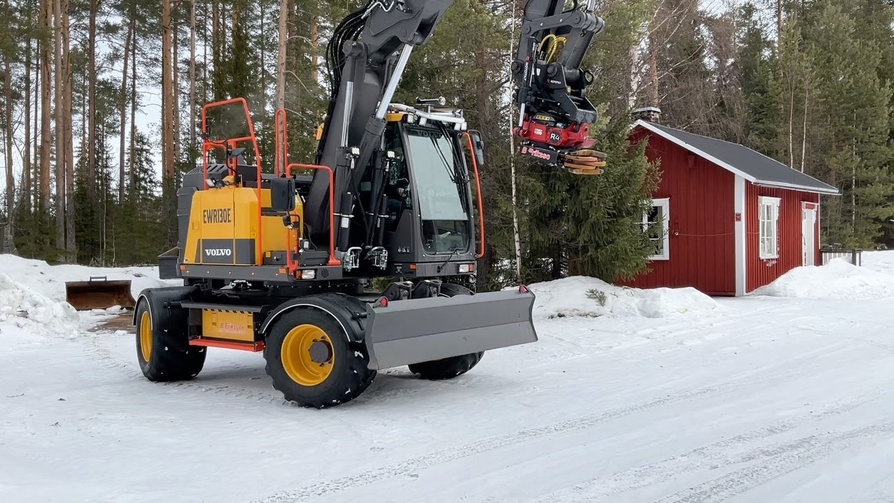 Köp Hjulgrävare Volvo EWR130E på Klaravik