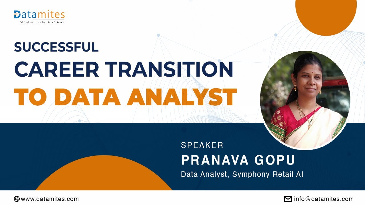 Successful Career Transition To Data Analyst - DataMites Placements