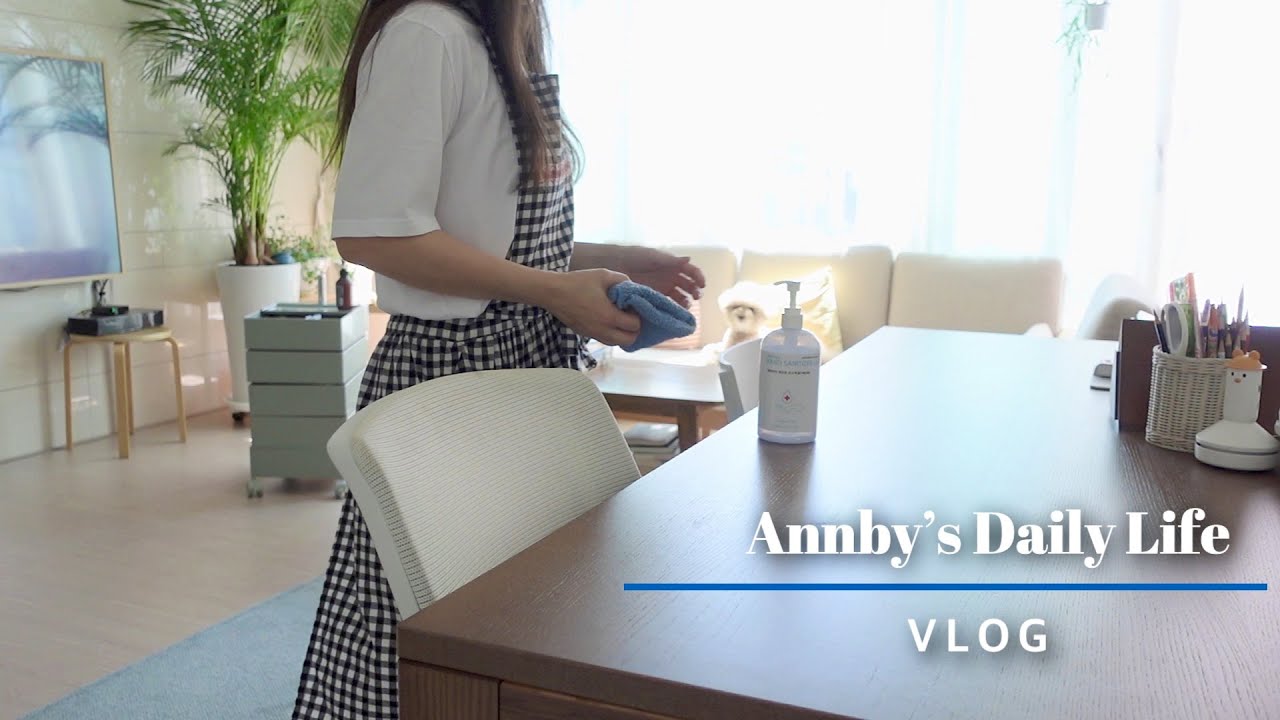 앤비vlog] 부지런히 집을 돌보는 40대 주부 일상 / 브로컬리 스프, 콩나물국밥 / 정리와 청소