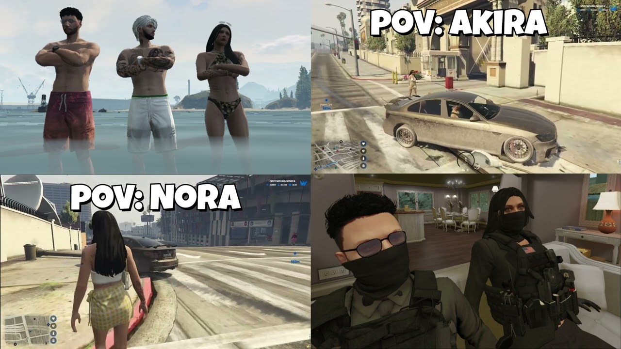 les aventure de Nora et Akira beast of #1 five M