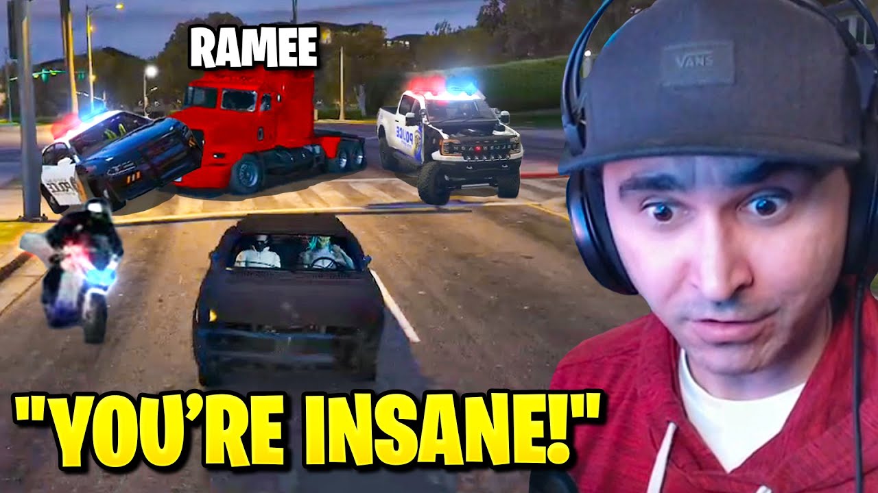 Summit1g TAKES OVER in Hectic Cop Chase ft. Chang Gang | ProdigyRP 2.0