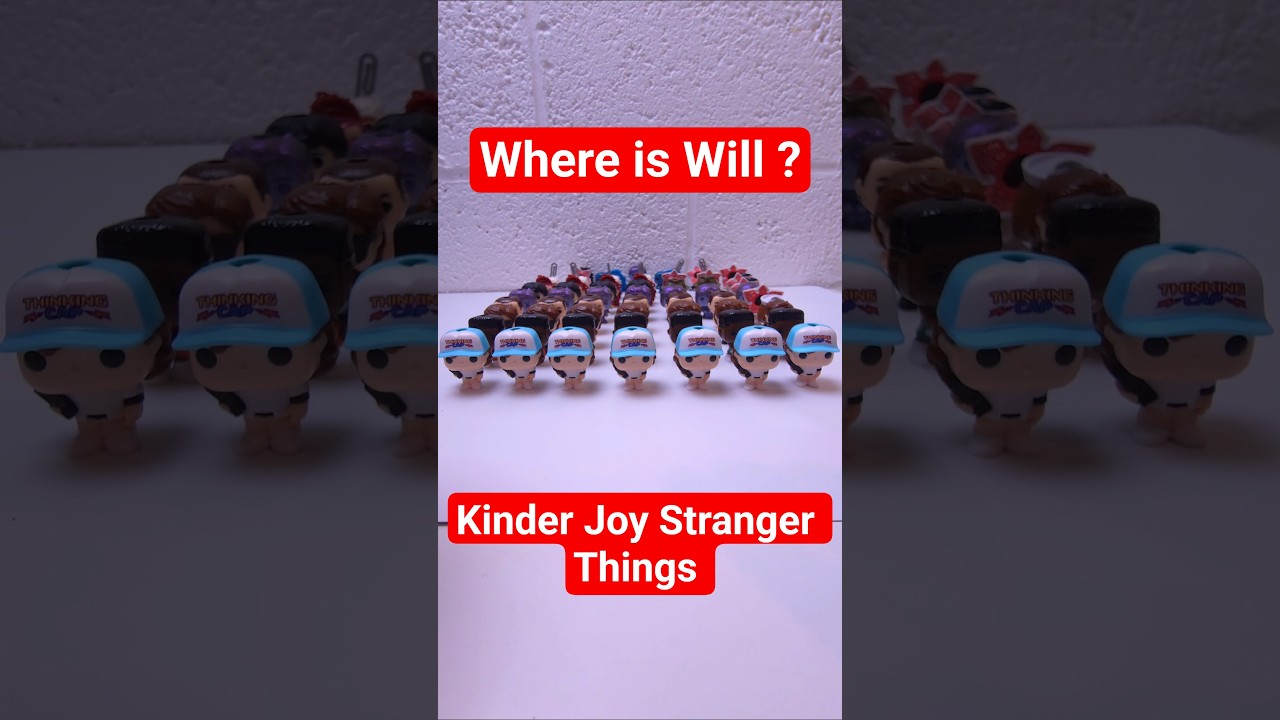 I Got DUPLICATES Again?! 😱 Stranger Things Funko Pop Kinder Joy 