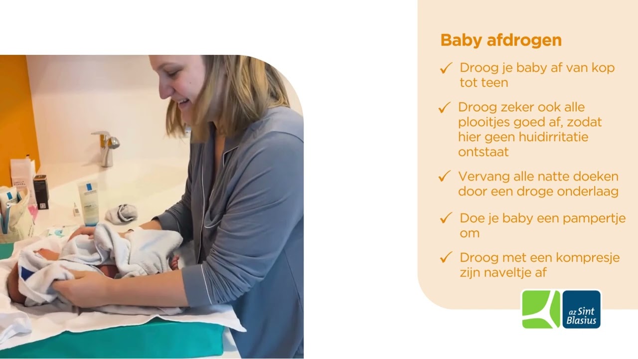 Hoe geef ik mijn baby een badje?
