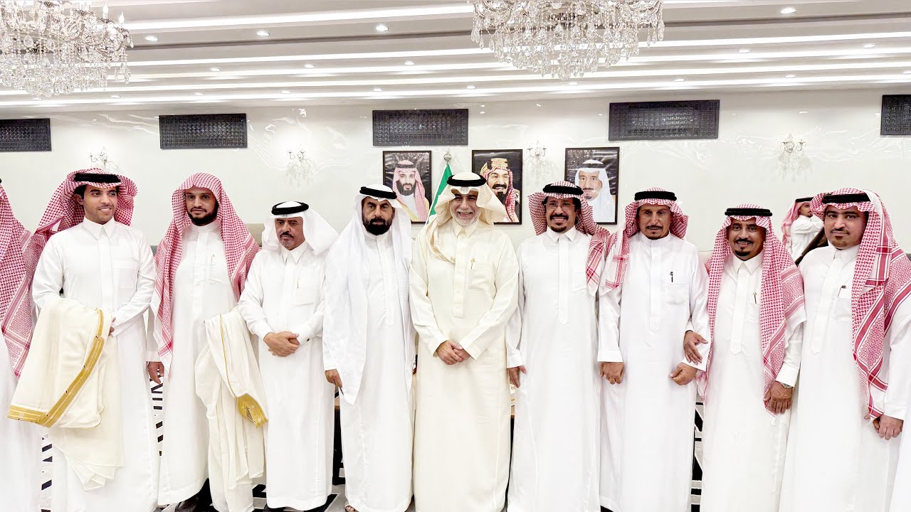 هادي بن فالح ال جفيران الحقباني يقيم مادبة عشاء على شرف فيصل بن عبدالله الراجحي بالخرج