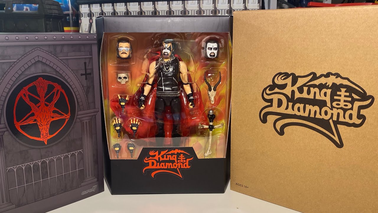 Super7 Ultimates King Diamond Action Figure Review !!! #kingdiamond #super7 #super7ultimates