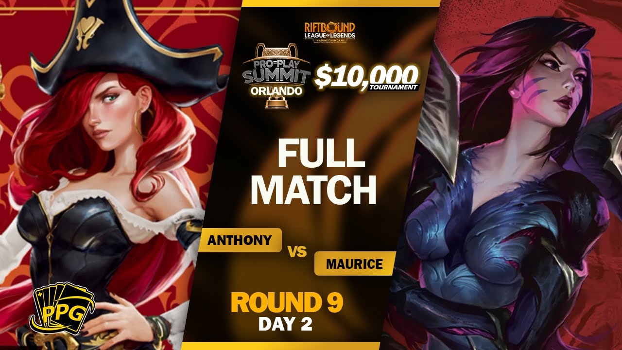 Pro Play Summit Orlando RIFTBOUND - Round 9 - Miss Fortune vs Kai'Sa | Pro-Play Games