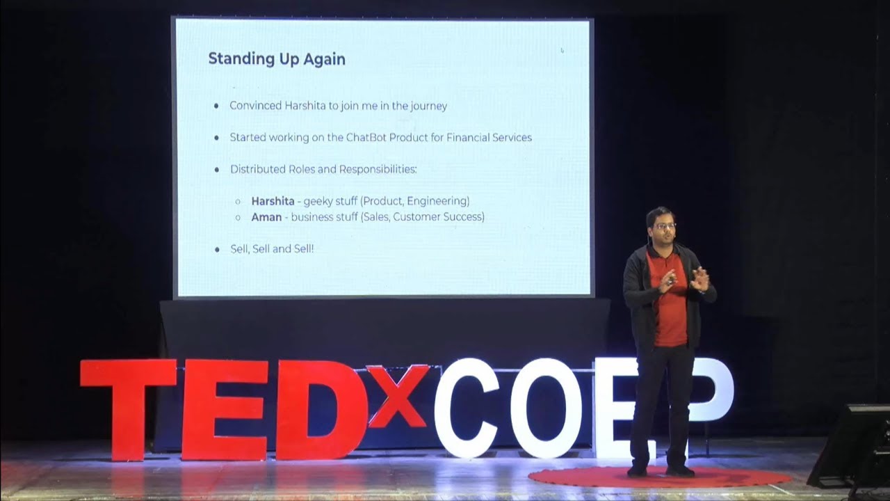 Building a Million Dollar business right out of college | Aman Goel | TEDxCOEP
