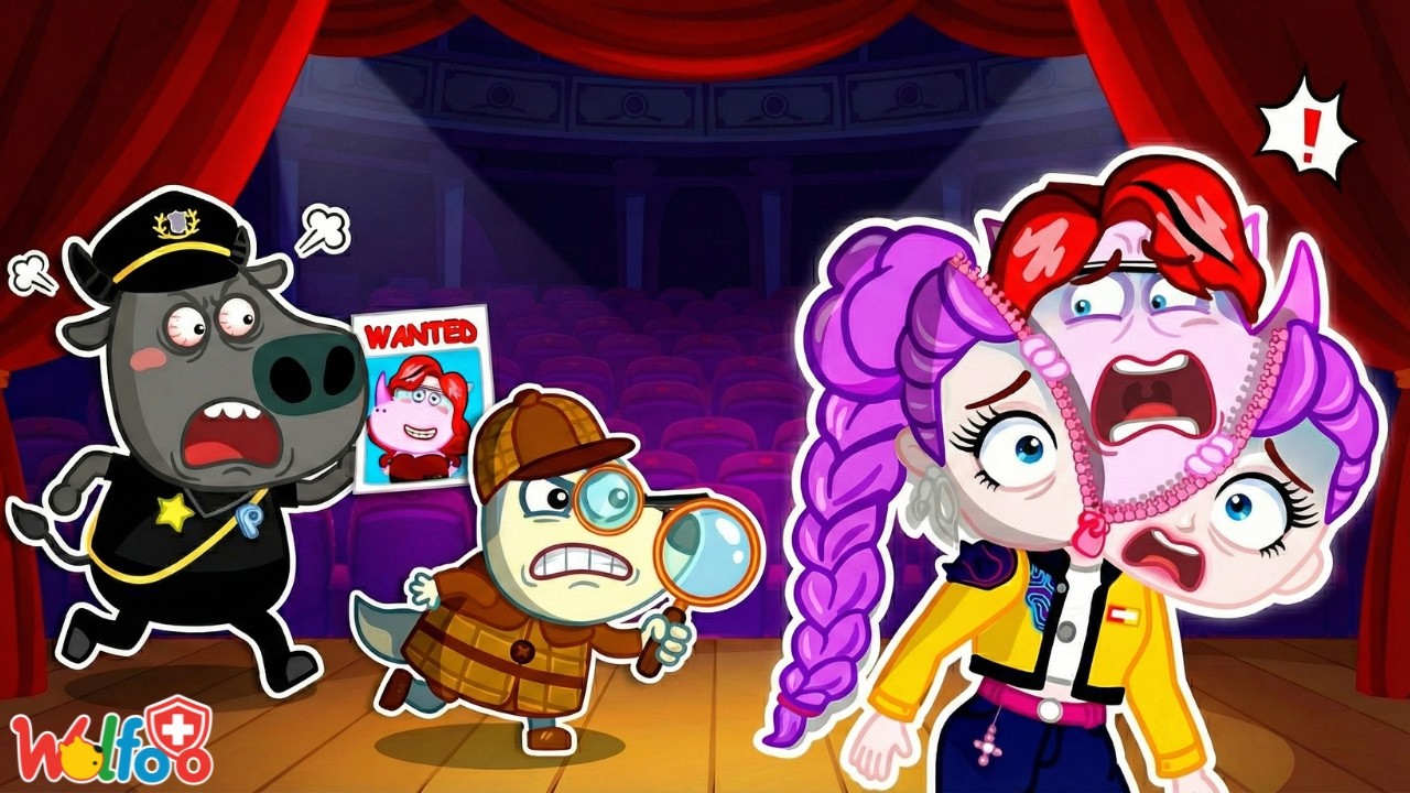 Who is the Real Rumi? 🎤 Mystery Imposter | Stay Safe with Officer Rhino | Police Cartoon