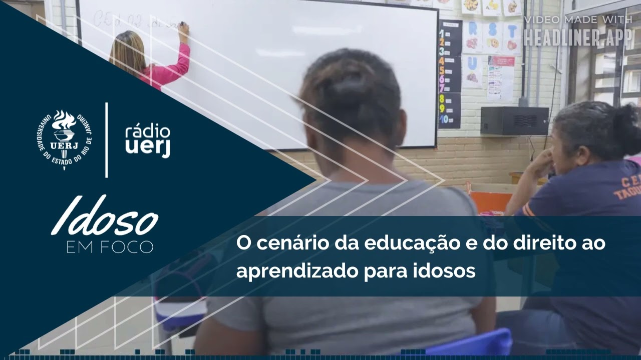 Idoso em Foco: O cenário da educação e do direito ao aprendizado para idosos