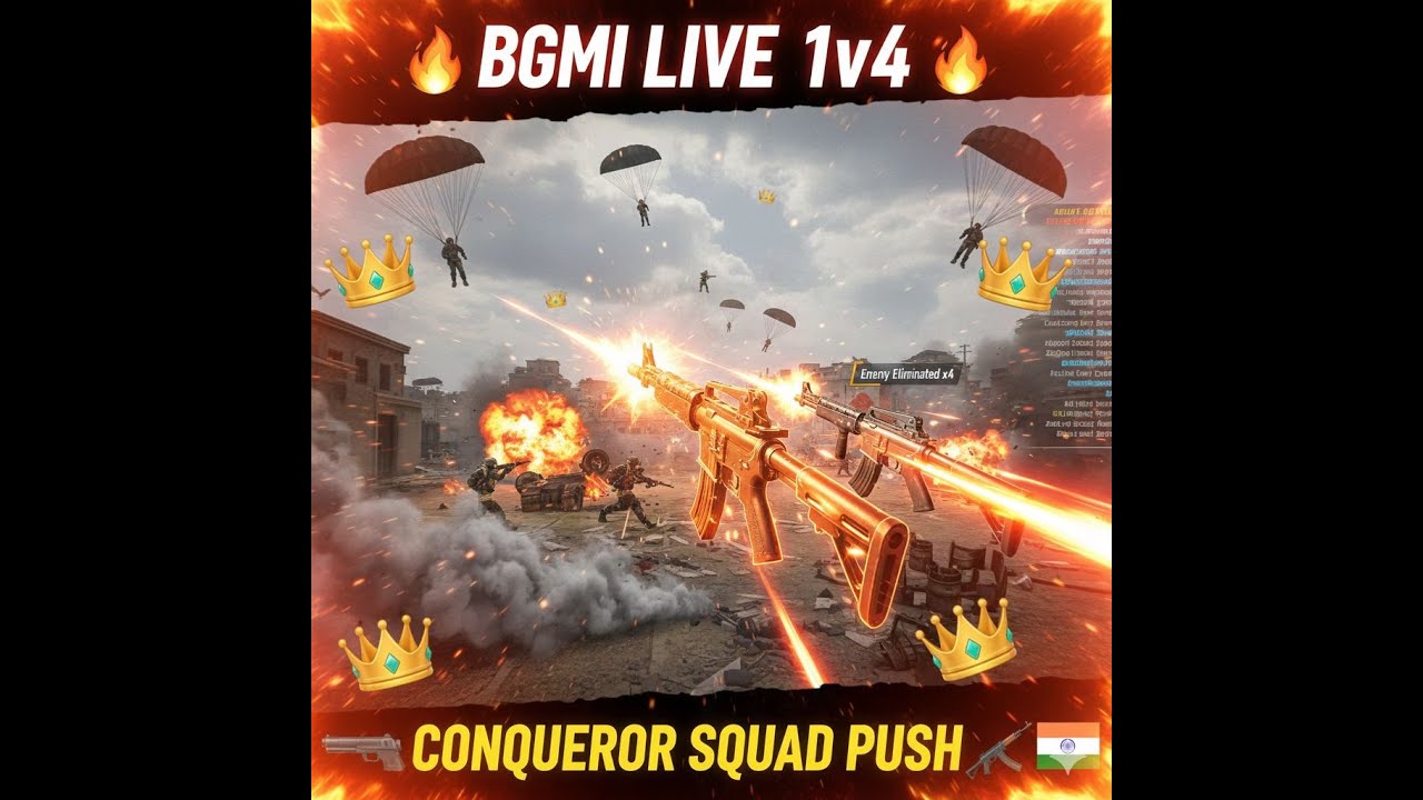 🌟 SOUNDWAVE GAMING IS LIVE 🔥 | BGMI ACE GRAND SLAM PUSH | 100% HEADSHOT ONLY Challenge! 💥