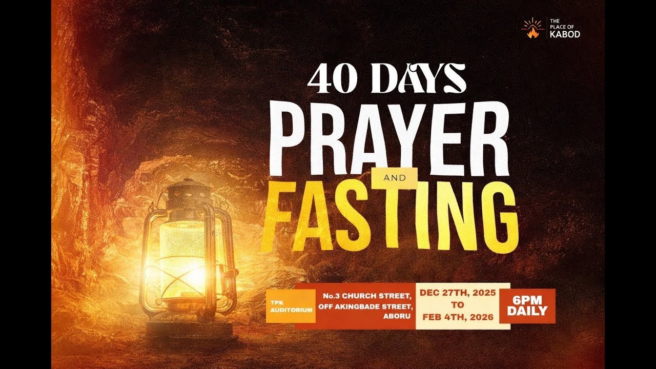 40 Days of Prayer and Fasting | Day 33| Pastor Alex D. Amos