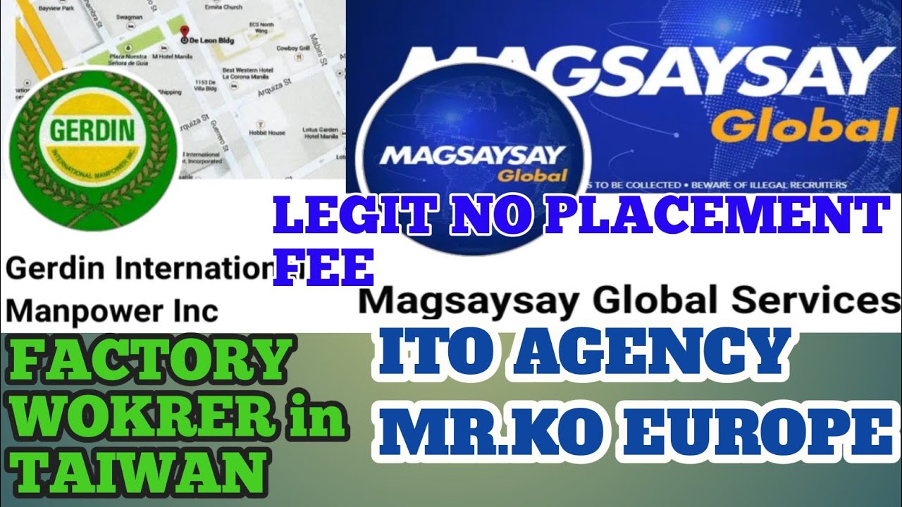 Paano pumunta sa GERDIN AGENCY at MAGSAYSAY GLOBAL?Tara Samahan nyo Po ako