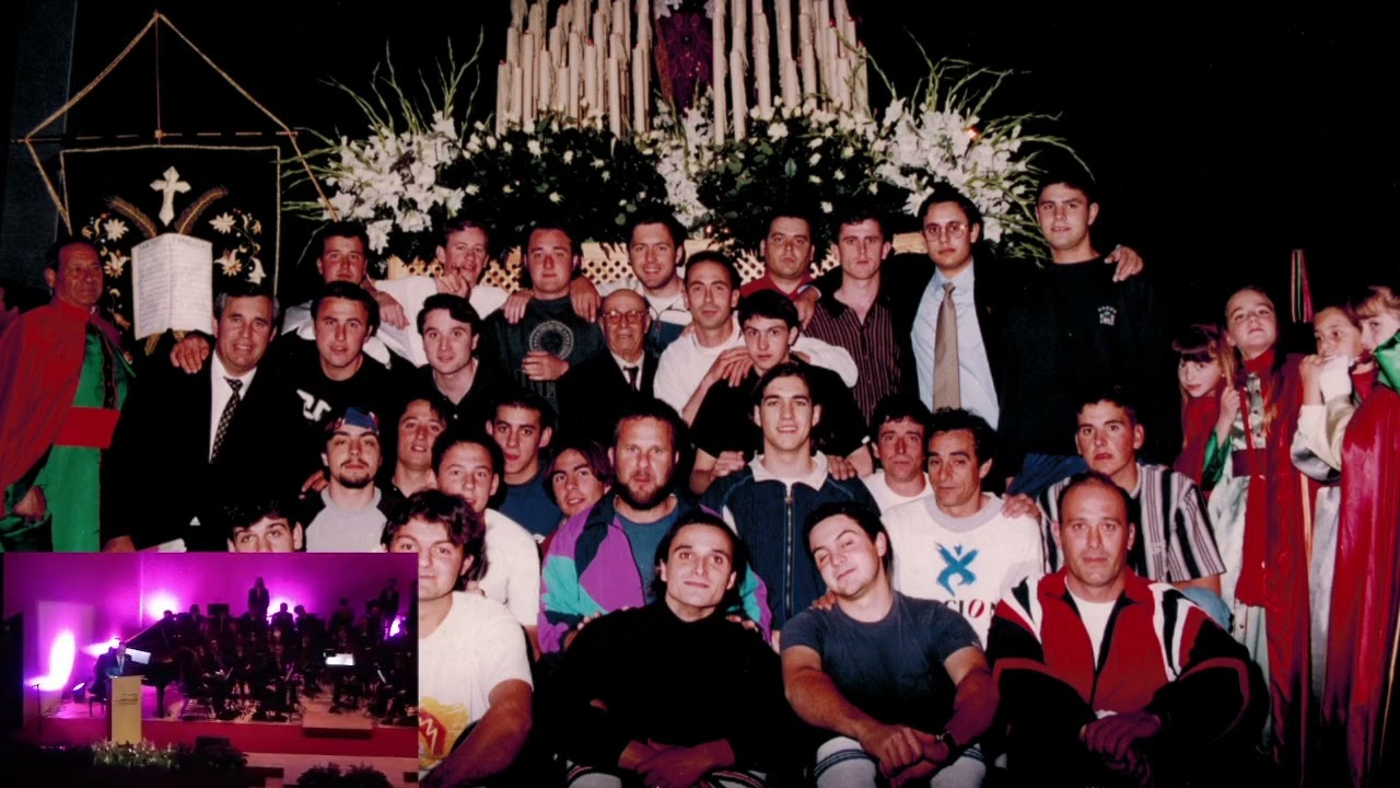 XXV aniversario costaleros de la cofradía San Juan y la Dolorsa