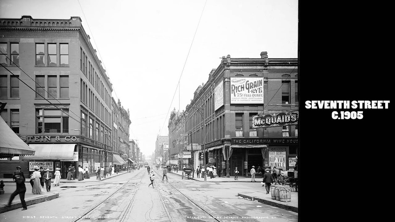 Old photos of Saint Paul(Minnesota)1903-1915