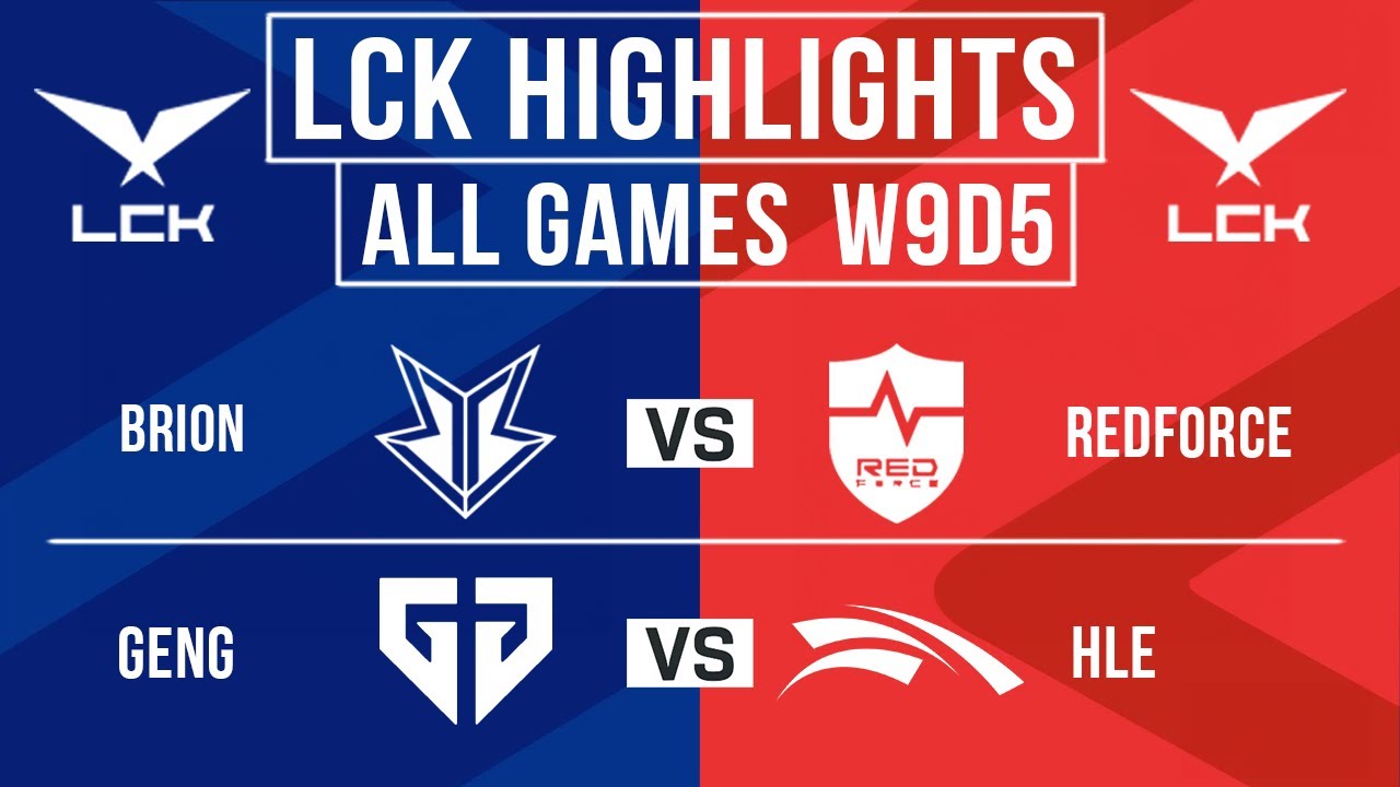 LCK Highlights ALL GAMES Week 9 Day 5 | LCK Summer Split 2024