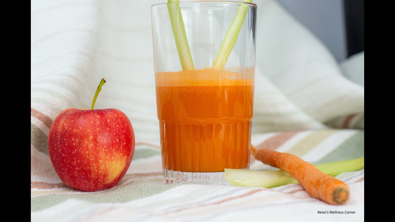 Refreshing Celery, Apple, and Carrot Juice Recipe