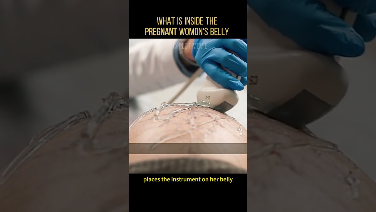 What is Inside The Pregnant Woman's Belly? #shorts #horror #thriller #pregnant #belly #monster