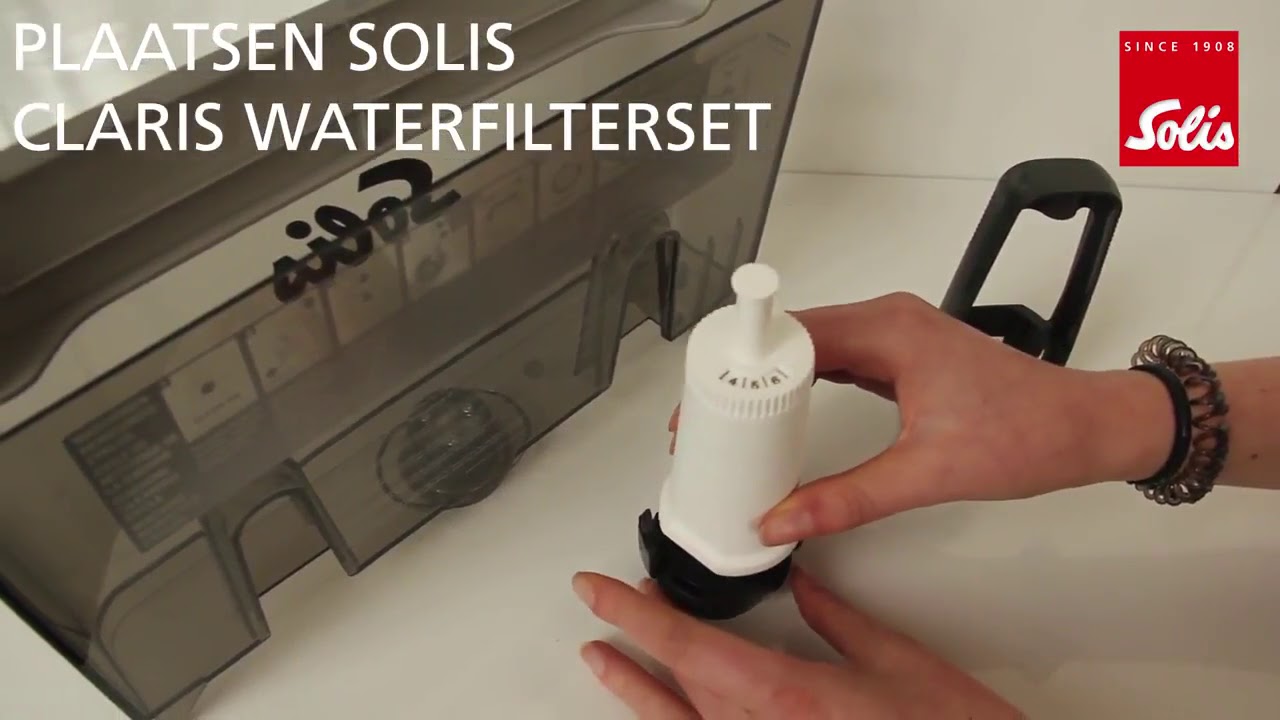 How To  Instructievideo Solis Claris Waterfilter