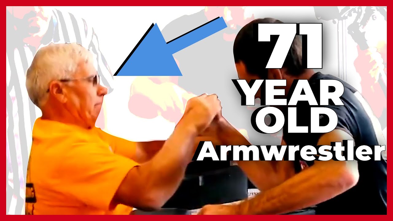 71 YEAR OLD Arm wrestling at the One True Texas State Armwrestling Championship | Old Man Strength