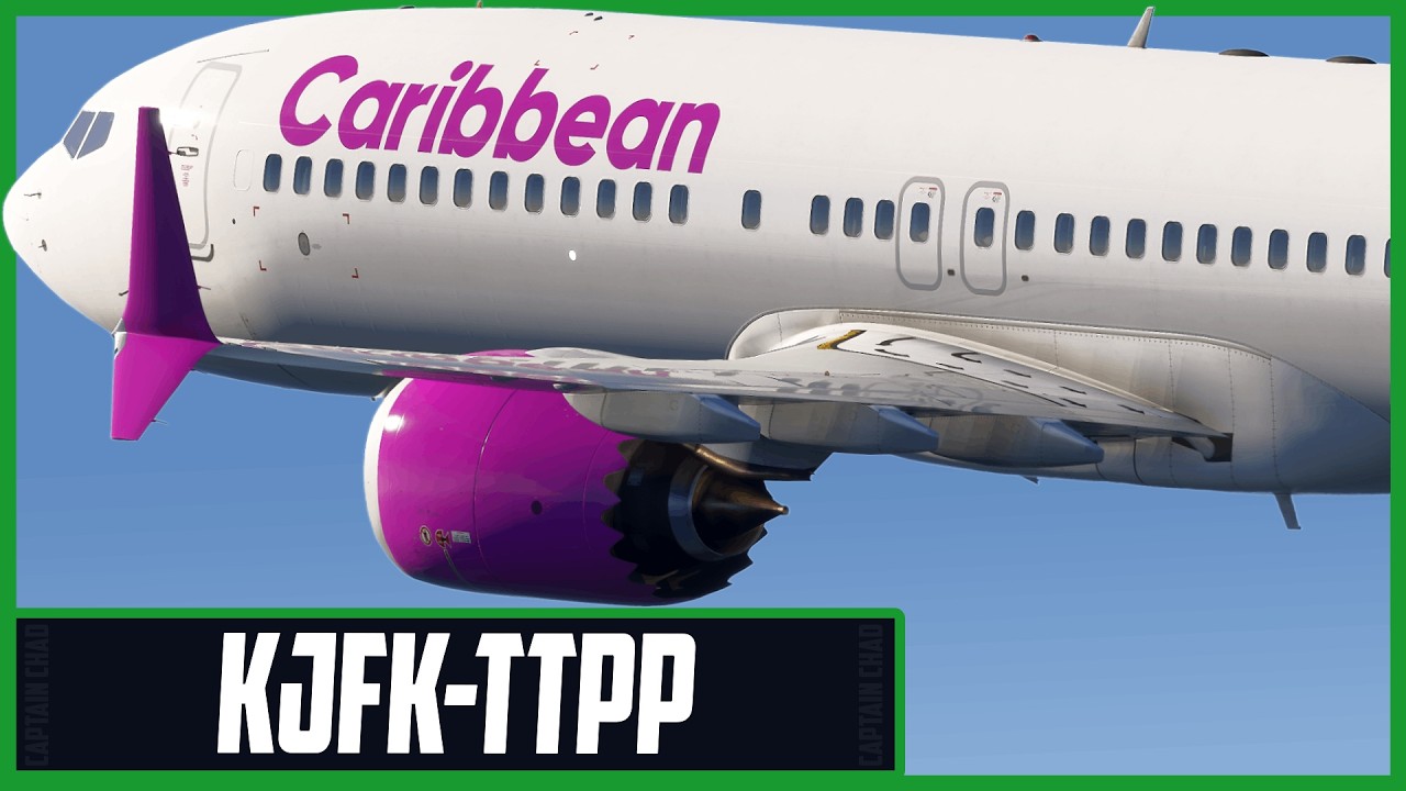 MSFS2024 | Real World Caribbean Airlines OPS | New York (JFK) - Port of Spain | VATSIM