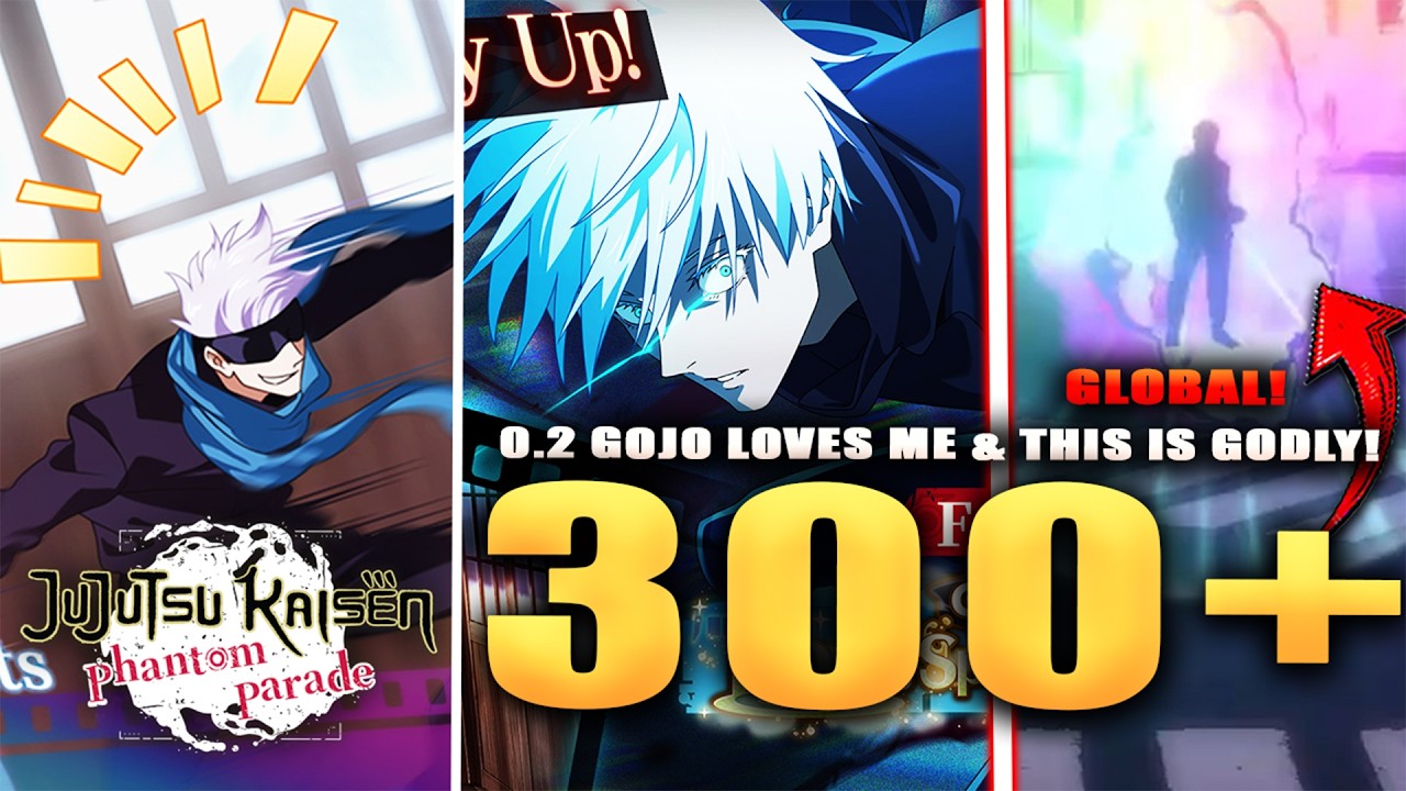 *GLOBAL* Its so easy... 0.2 Gojo Godly 200+ SUMMONS! (JJK: Phantom Parade)