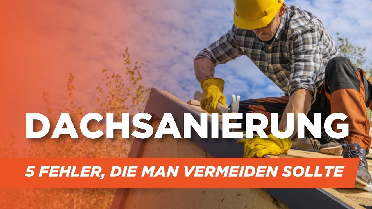 Dachdecker enthüllen Fehler, die Dachsanierung Kosten in die Höhe treiben