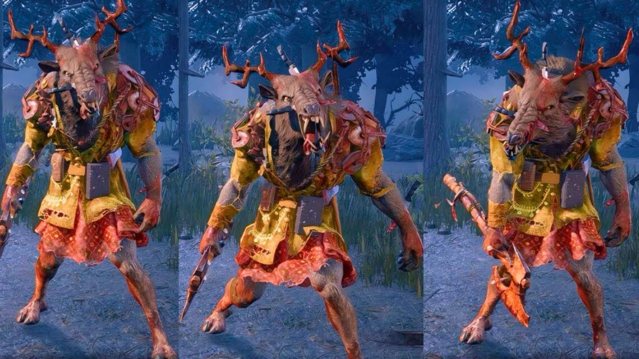 Were-Elk Lobby Animations And Special Mori -Dead by Daylight-