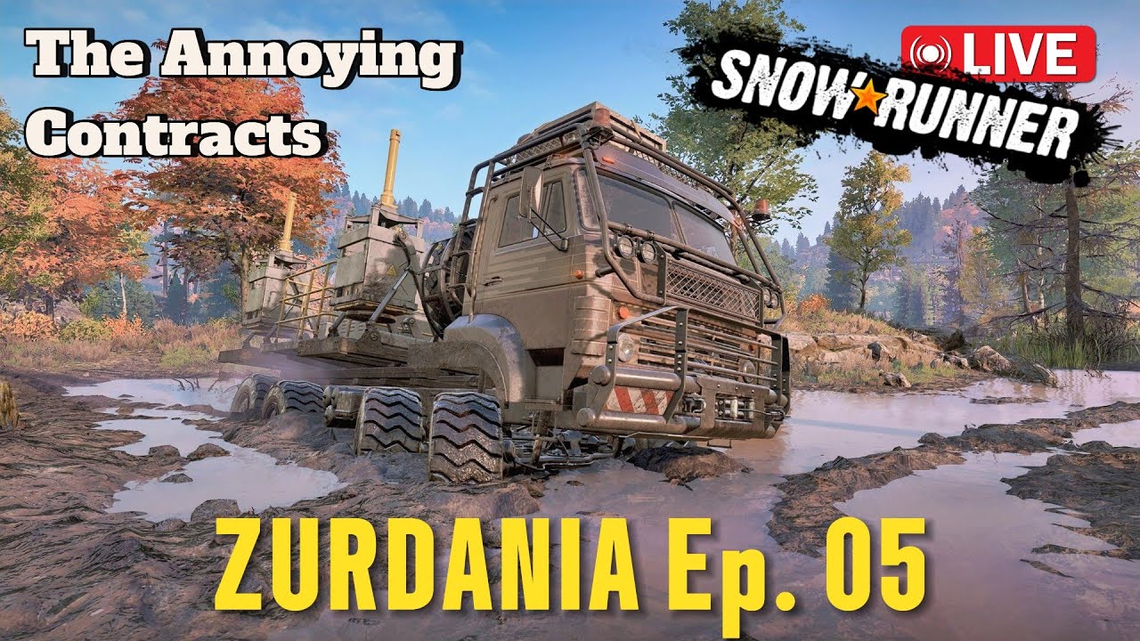 Snowrunner | Season 17 - Zurdania Ep. 5 | Seismic and Water