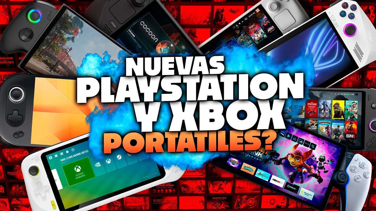 ¿Las consolas portátiles son el futuro? 🔥 Playstation y Xbox desarrollan consolas Portatiles