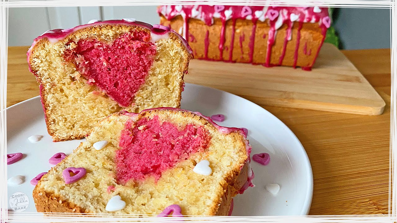 Herzkuchen zum Valentinstag - mit Liebe backen