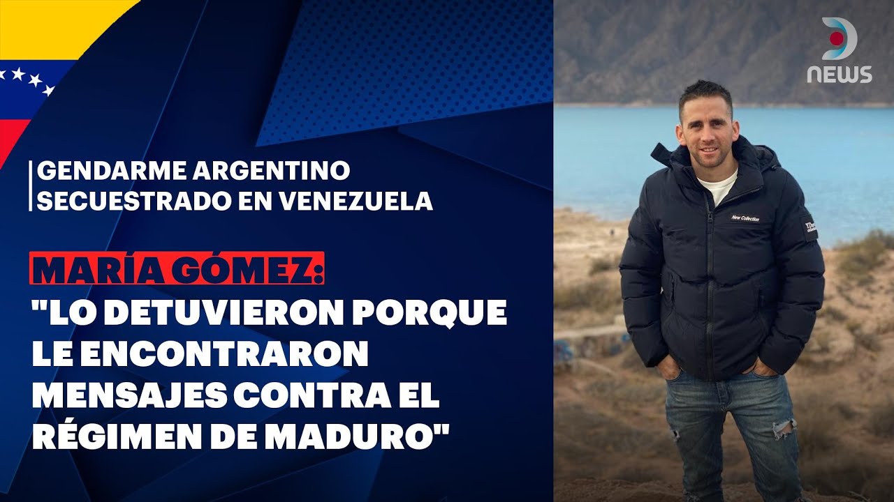 Habla la mujer del gendarme Argentino secuestrado en Venezuela en exclusiva con DNews