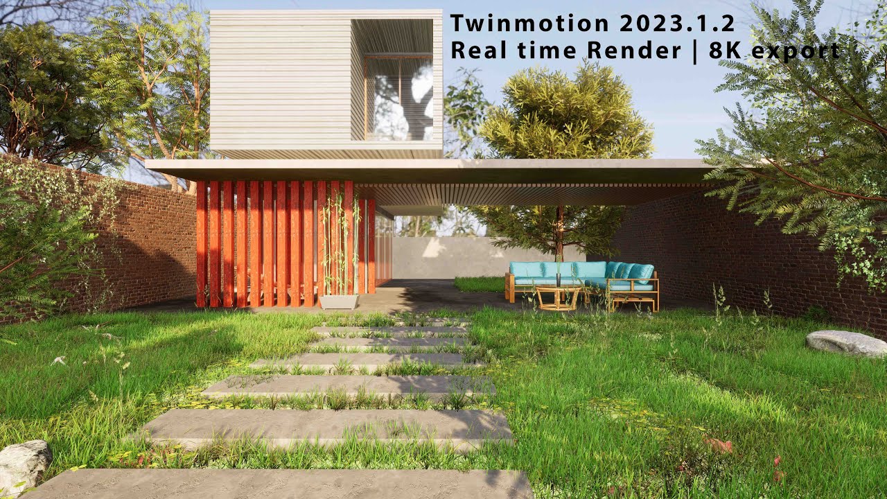 Twinmotion 2023.1.2 Real time render 8K export