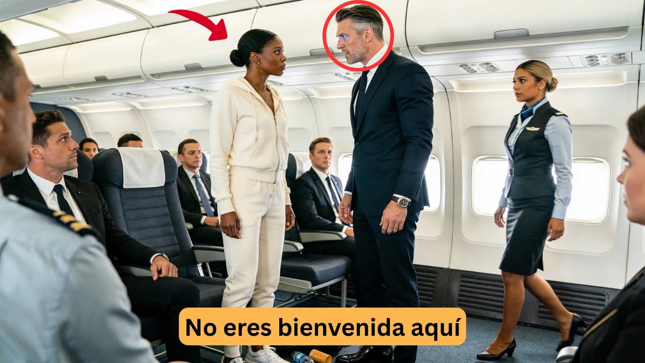 Le Dijeron ‘No Eres Bienvenida Aquí’ en Primera Clase… y Cometieron un Grave Error.