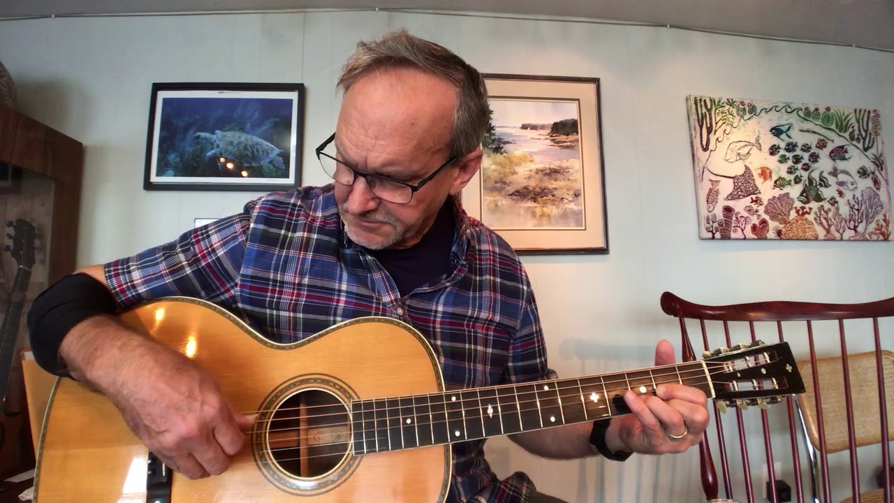 1930 Stahl 000 Brazilian/Adirondak Guitar Demo