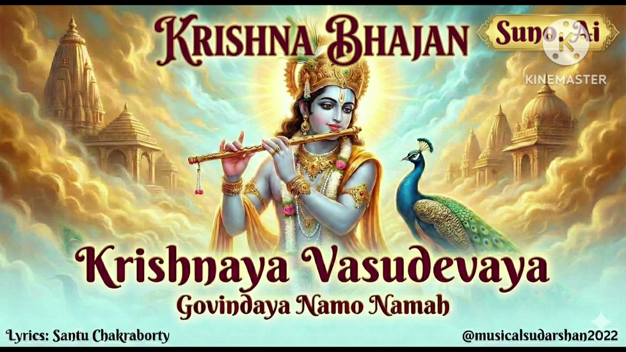  कृष्णाय वासुदेवाय हरये परमात्मने।प्रणत: क्लेशनाशाय गोविन्दाय नमो नमः | New Krishna Bhajan 2026