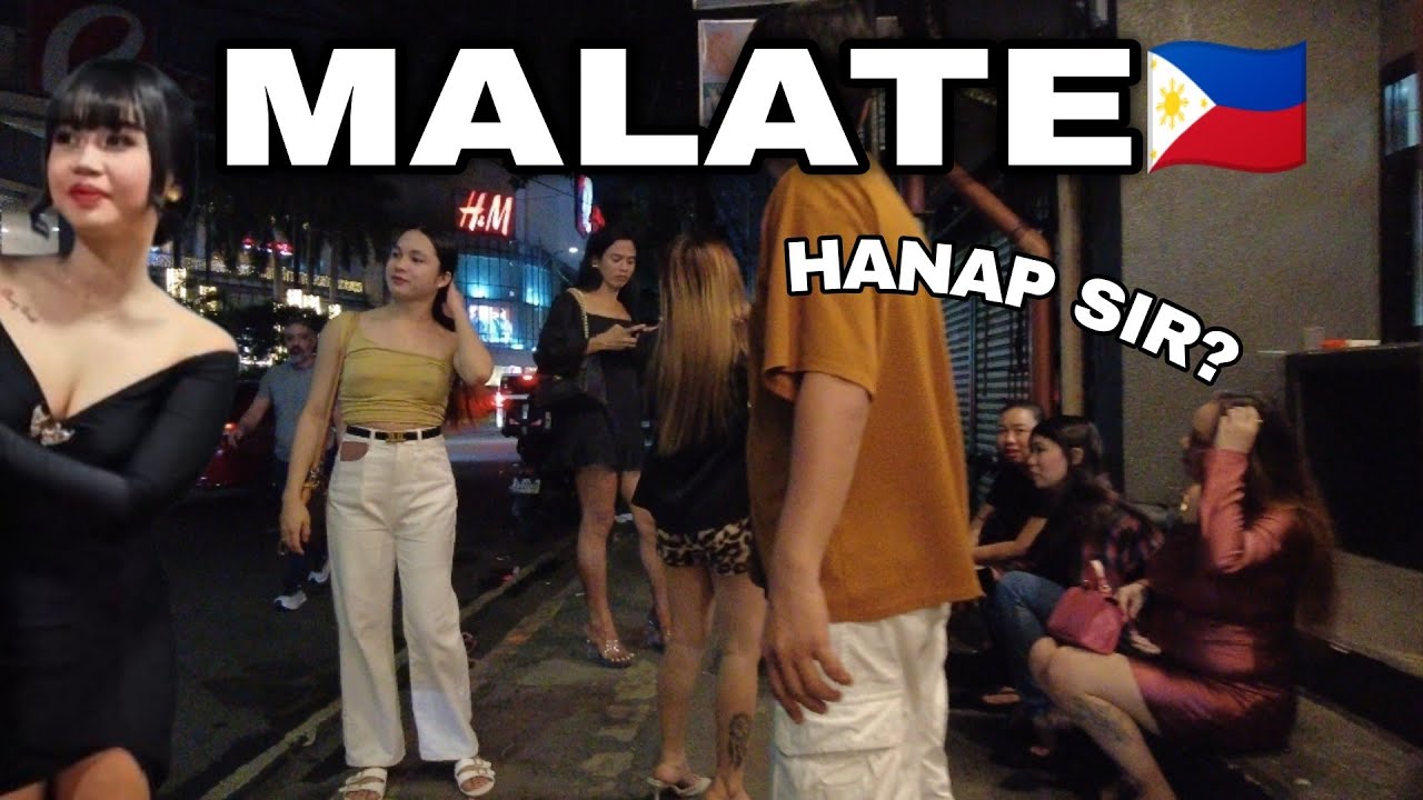 NIGHTLIFE SCENES | MALATE MANILA | REDLIGHT DISTRICT | PHILIPPINES🇵🇭