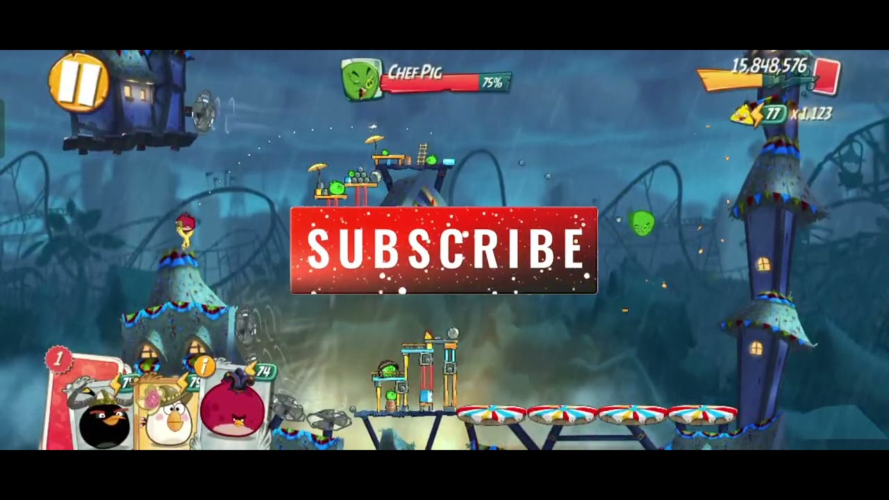 Angry Birds 2 Daily Challenge + Extra Card Winner 🐦| Mighty Eagle Bootcamp Today Gameplay (AB2)