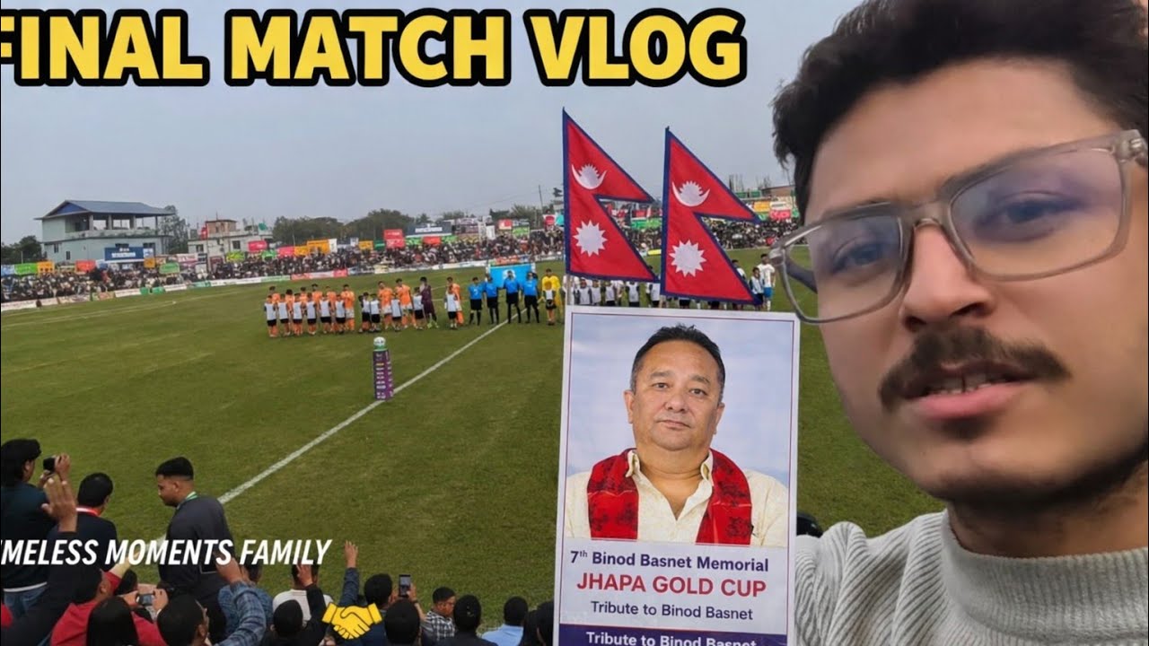 Jhapako Footbal mela #footballcraze. Binod Basnet Smriti JhapaGoldCup #jhapagoldcup #football #game