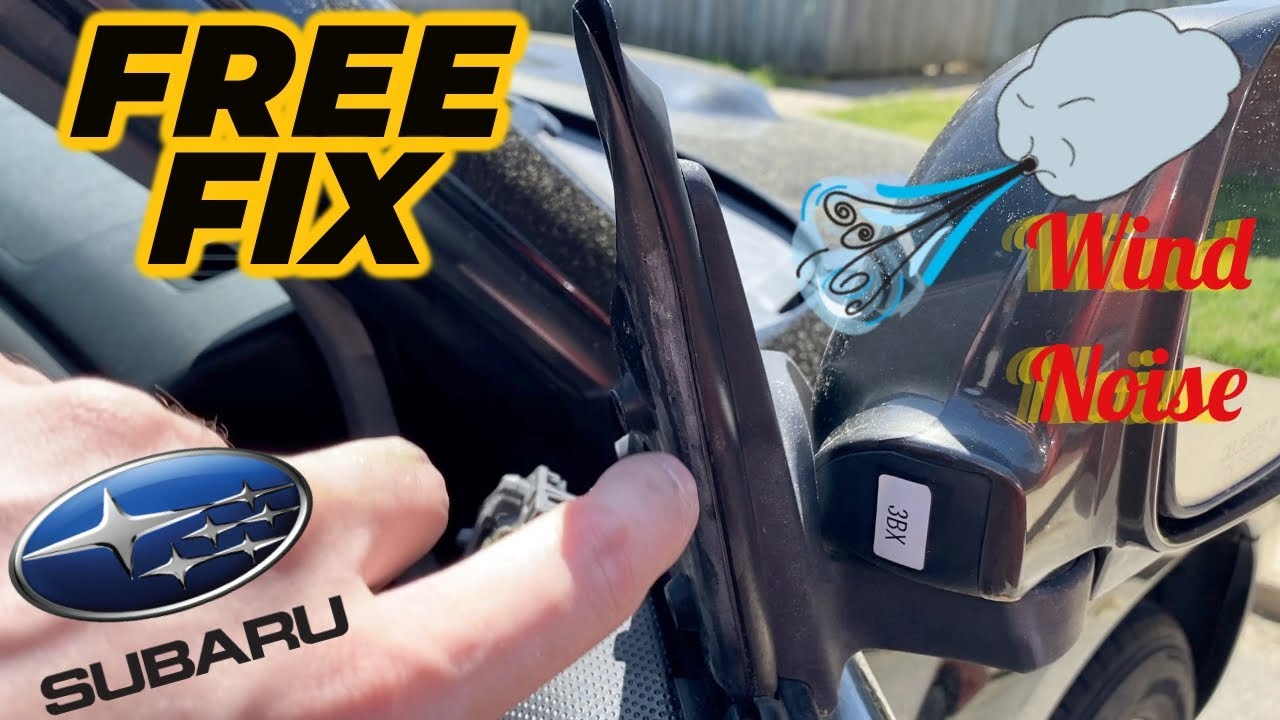 Бесплатное устранение шума ветра в Subaru