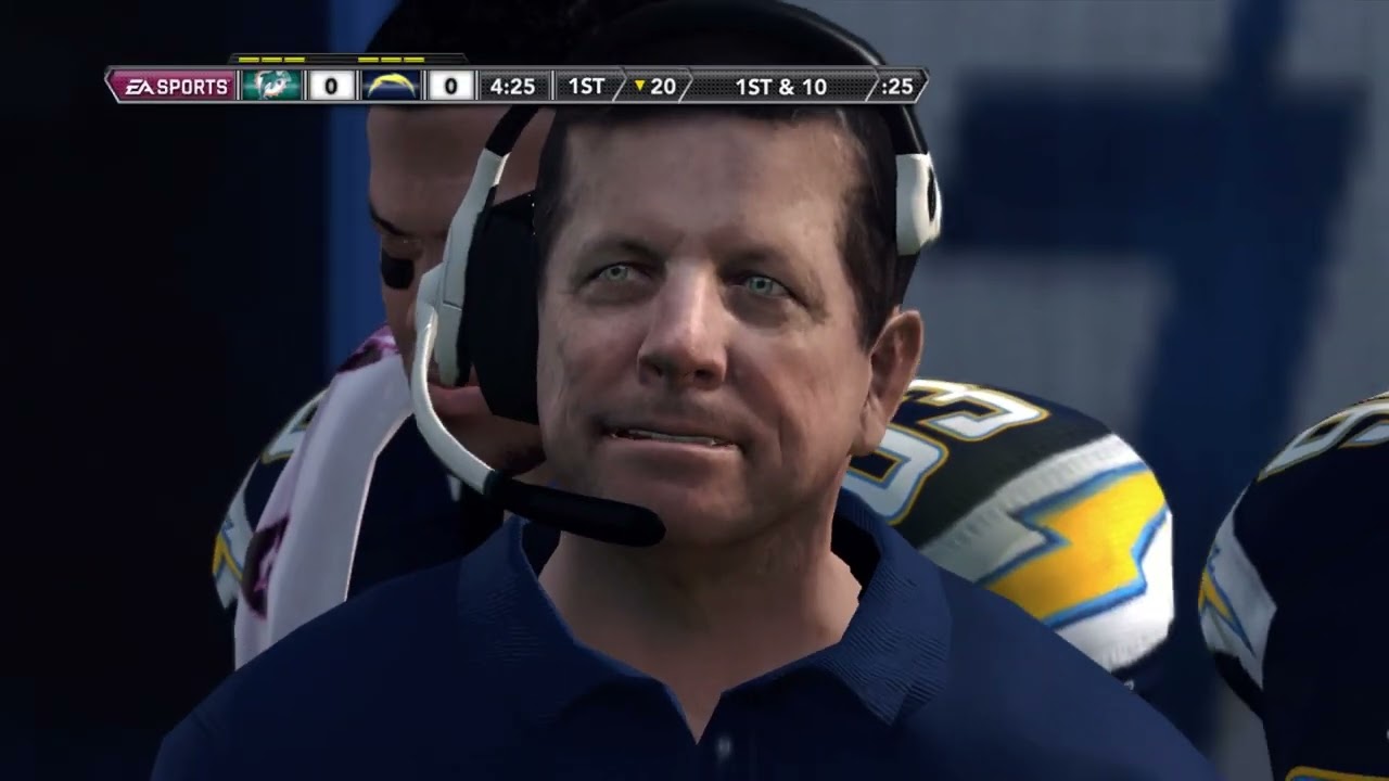 Madden NFL 12 Gameplay - Franchise mode - Miami Dolphins vs San Diego Chargers