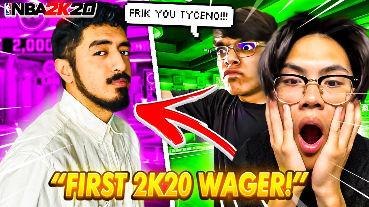 I PLAYED 2K20 FOR THE 1ST TIME and WAGERED TYCENO with RONNIE 2K SON (N3ON)