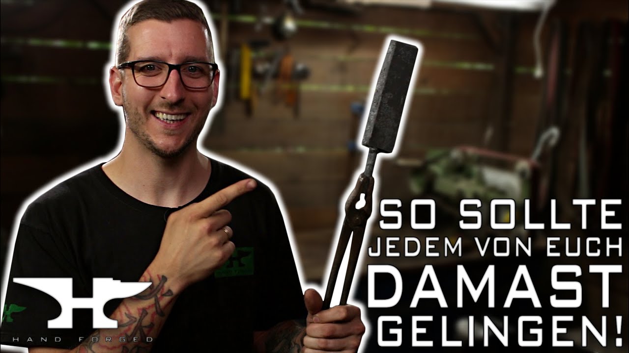 Meine Tipps zum erfolgreichen Damast schmieden!