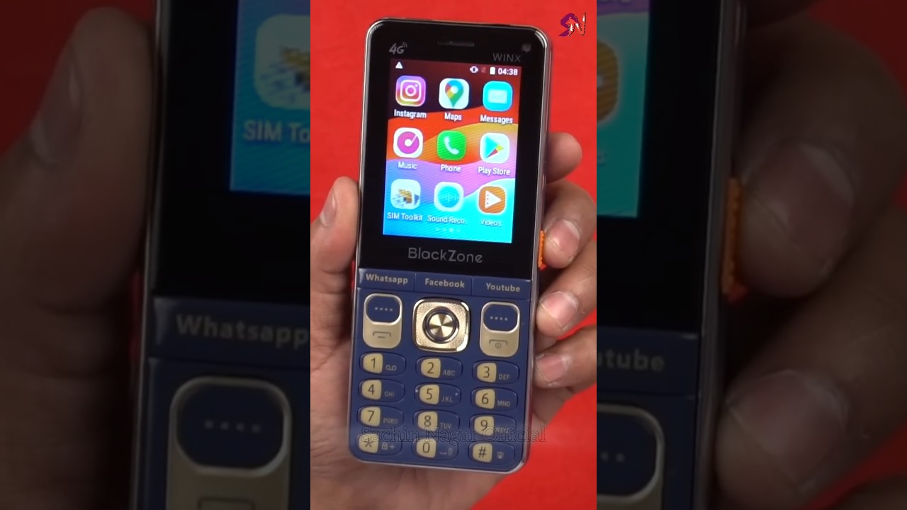 Keypad Android Phone 📱 BlackZone Winx 4G #shorts #sachinnagarofficial #blackzonewinx4g