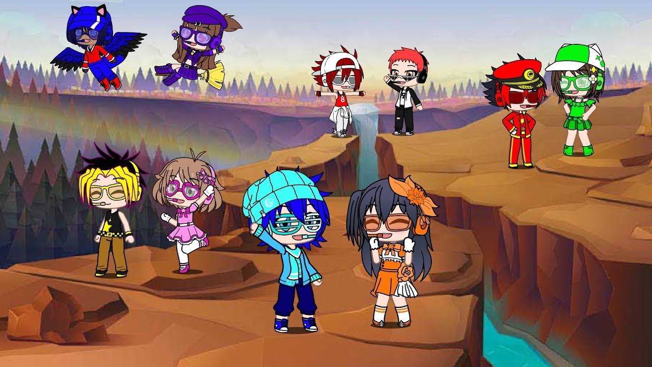 World Crossing || Breaking Through 💛(Heart of Gold) 🪙 || Gacha Club music video 🎶🎵🎶🎵