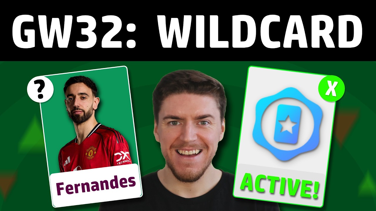 FPL GW32: Активация джокера! Моя первая стратегия драфта и использования фишек! | Fantasy Premier...